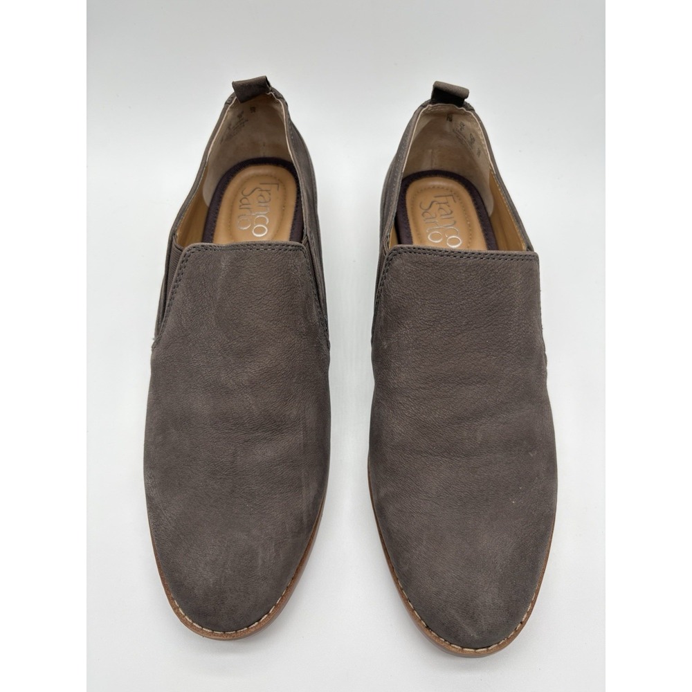 Franco Sarto Women's Harnett Slip‎ On Loafer In Gray Leather, 8